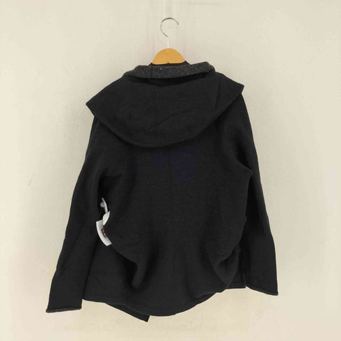 ジュンヤワタナベコムデギャルソン JUNYA WATANABE COMME des GARCONS ウールナイロン ダブルフェイス フーデッド ジャケット レディース JPN:S
